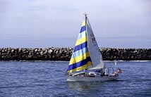 Sojourner and us leaving Oceanside